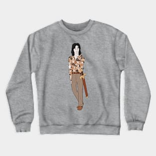 John Benoit - Natural Toonie Crewneck Sweatshirt